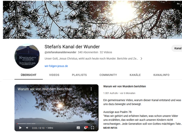 Stefan's Kanal der Wunder